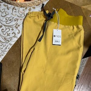 Figs light gold venice  joggers